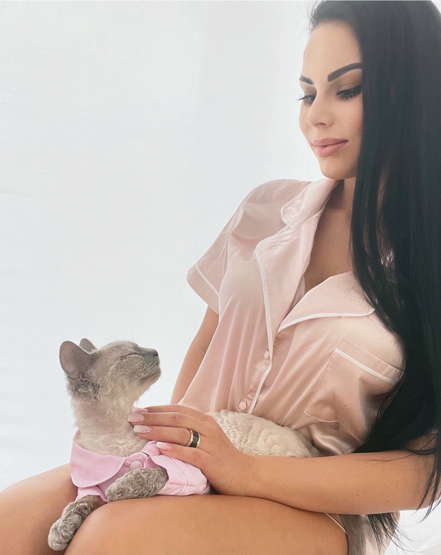 Satin-Mieder für Hunde oder Katzen