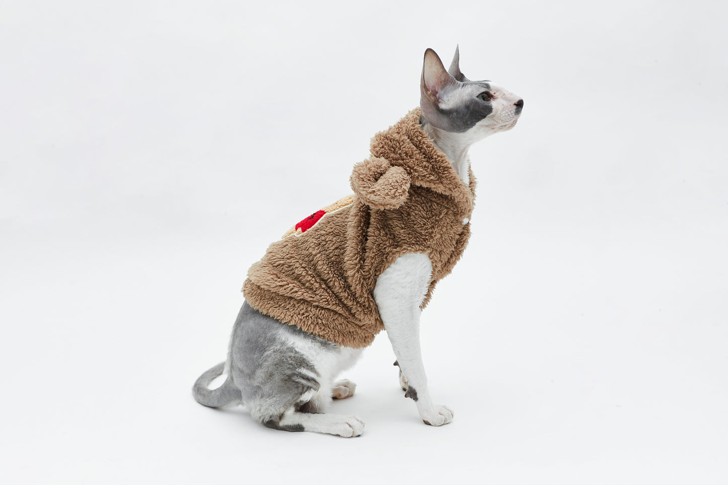 Warmes Sweatshirt mit Teddybär