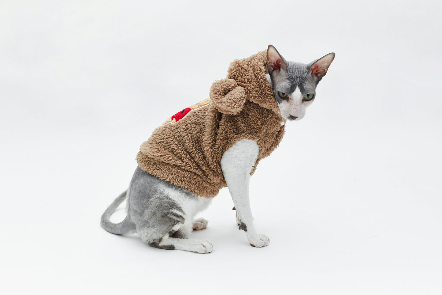 Warmes Sweatshirt mit Teddybär