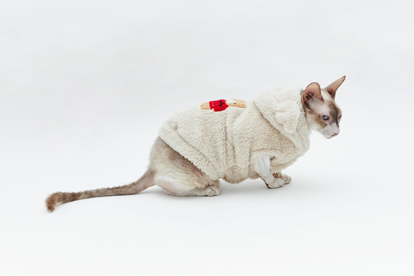 Warmes Sweatshirt mit Teddybär