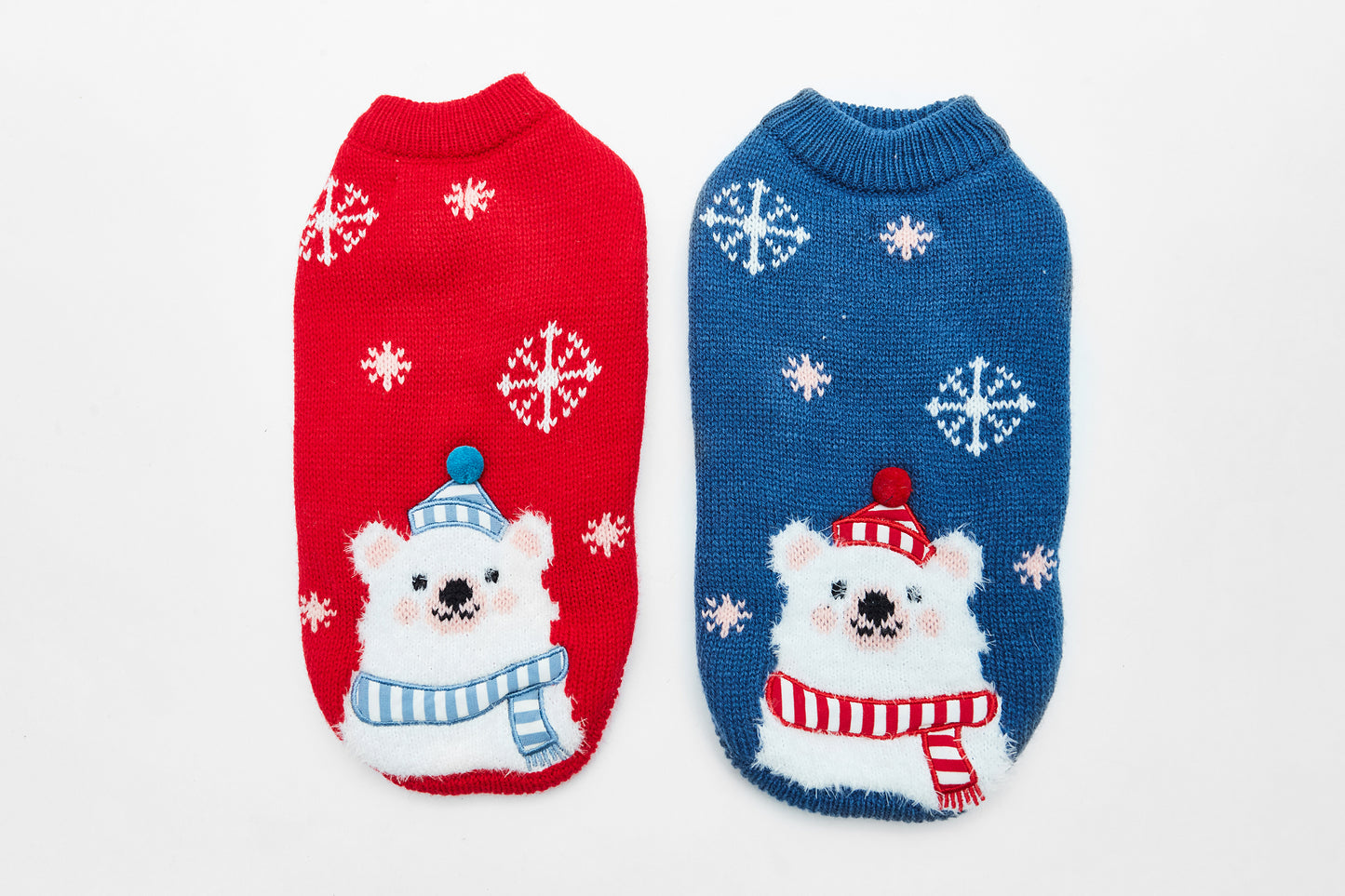 Weihnachtspulli mit Eisbär - LáskaKočičí.cz