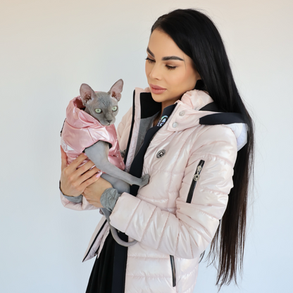 Luxusní zimní bunda pro psy a kočky THE DOG FACE