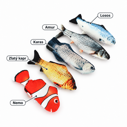Trockener Fisch mit einer Tüte Shanty
