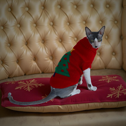 Vánoční svetr pro kočky a malé psy