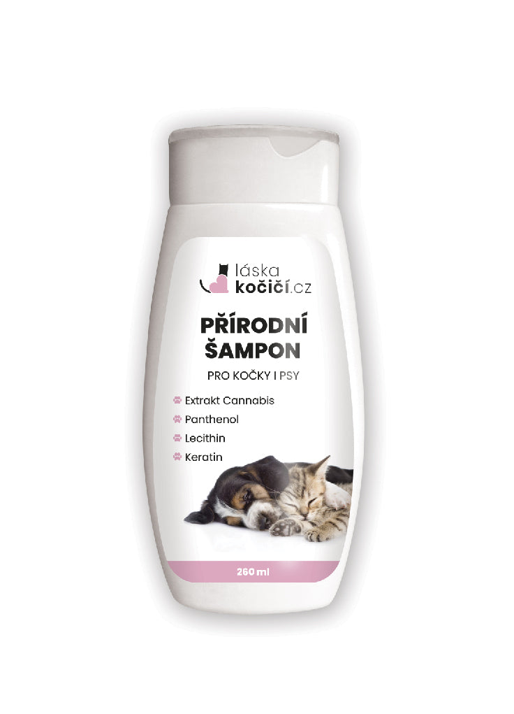 Natürliches Shampoo für Katzen und Hunde